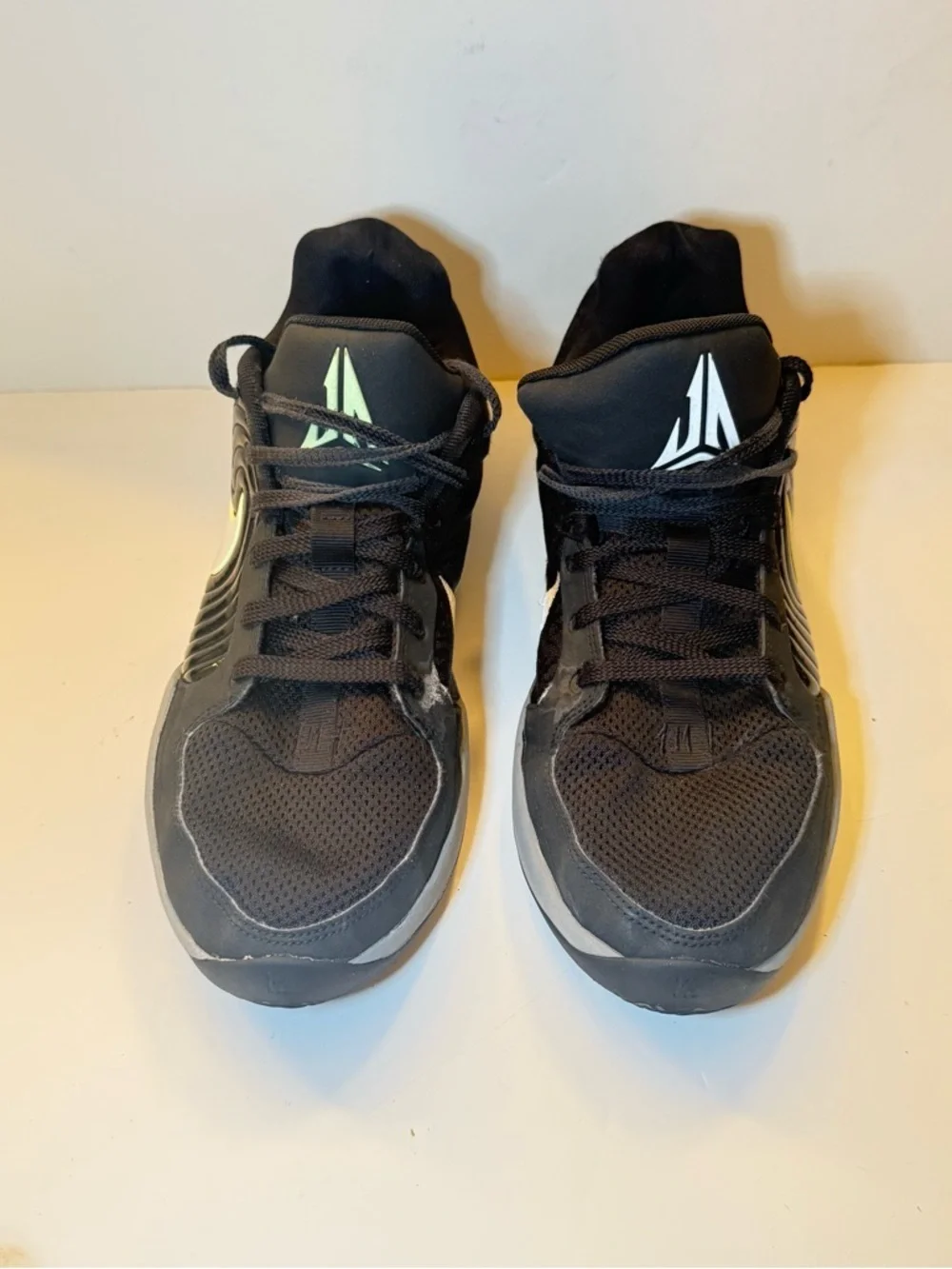 Nike Ja 2 Foundation in Black and Light Smoke Grey.